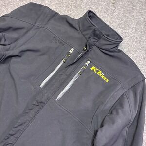 Klim Inversion Jacket Mens XL Black Windstopper Gore-Tex Softshell Snow Sled